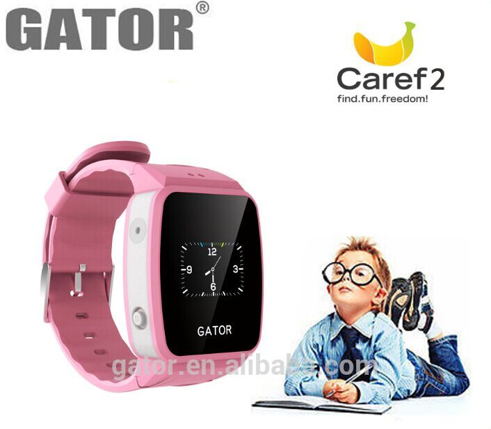 Gator 2-й gps-часы для детей с настраиваемые GPS системы слежения gps tracker kid смотреть