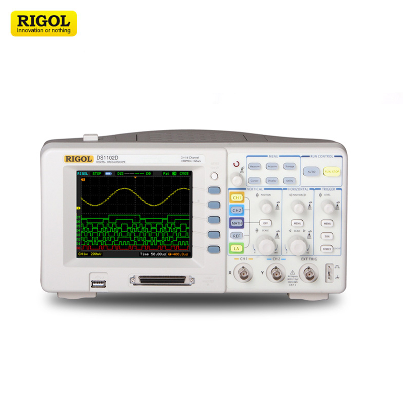 Цифровой осциллограф RIGOL DS1102D, 100 МГц