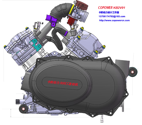 Двигатель для карт 800cc (Прямая поставка с завода)