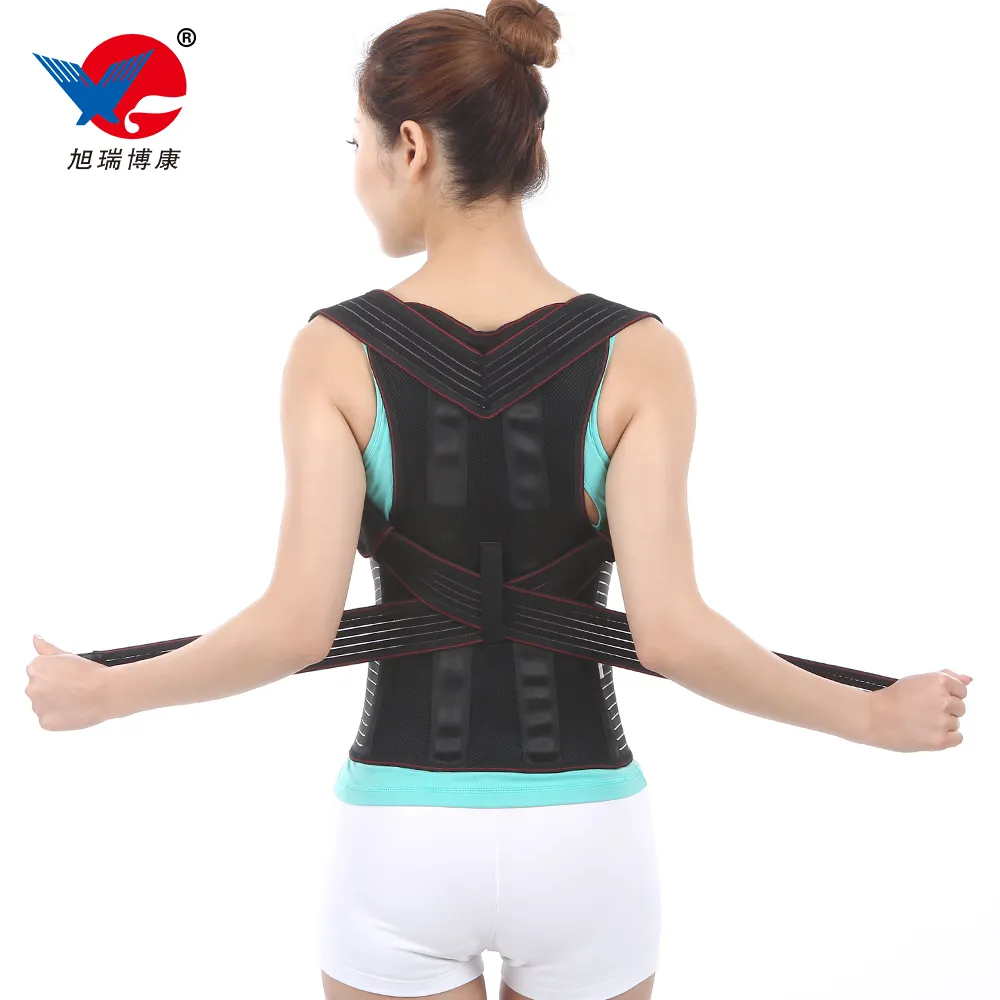 Back waist brace posture correcto shoulder support for back relief clavicle brace
