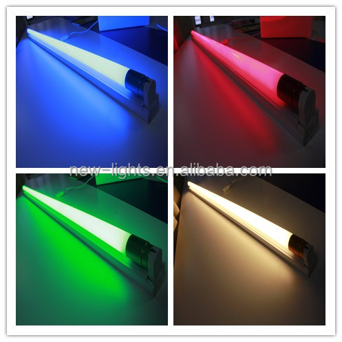 С Рождеством цветные T8 светодиодные стеклянные трубки G13 RGB светодиодные трубки