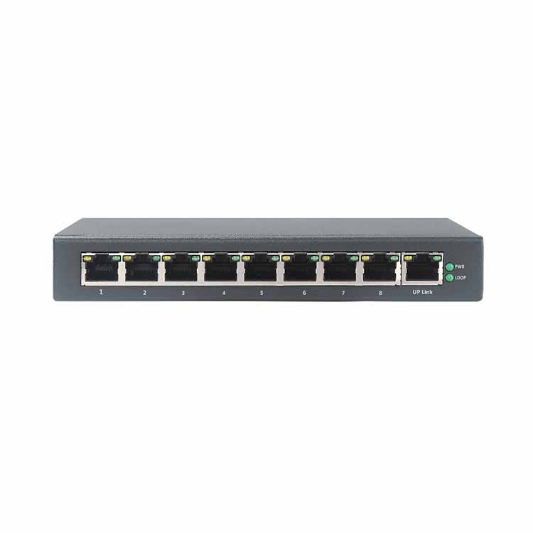 Низкая цена 10/100 Мбит/с VLAN управления 8 портов Rpoe Ethernet обратного PoE коммутатор с 1 uplink RJ45 порт