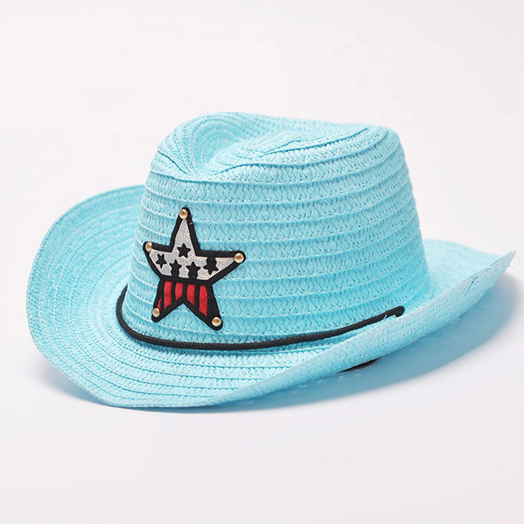 Customized Logo Outdoor Summer Paper Cowboy Hat Breathe Freely
