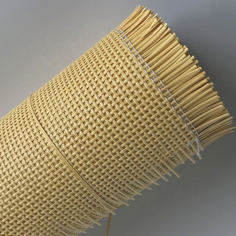 grid rolls plastic PE rattan mesh webbing cane webbing rattan wholesale