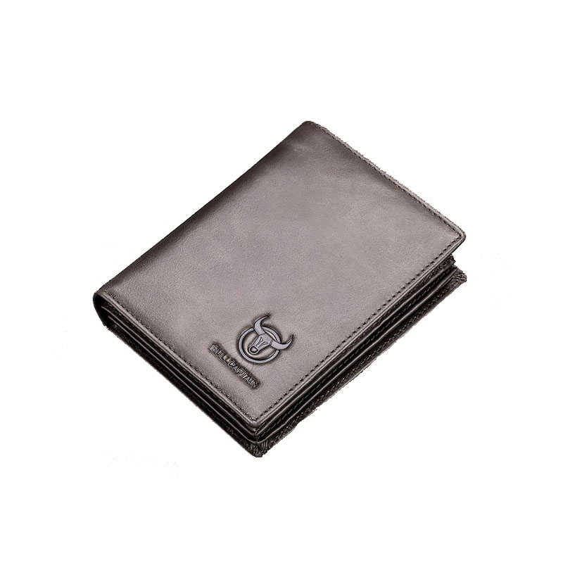 Кошелек из натуральной кожи с RFID-защитой
