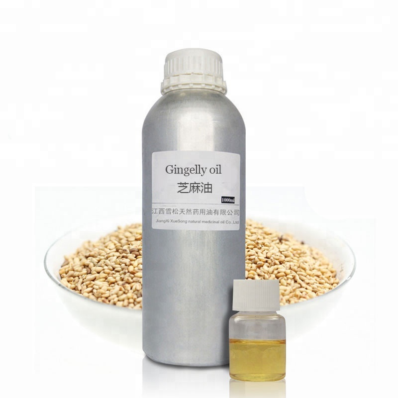 Export Hot Sale Halal No Additives Cold Pressed 100% Pure Halal Sesame Seed Oil
