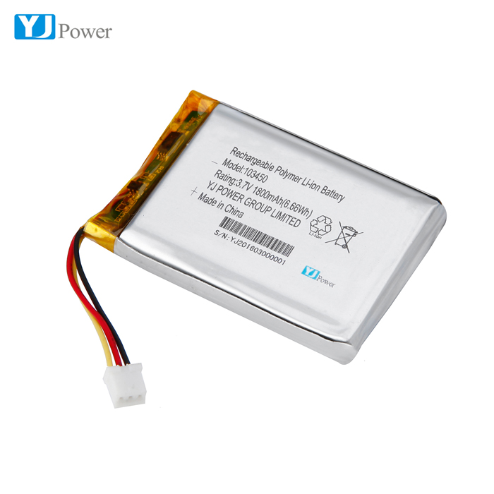 3,7 v 1800mah 103450 Li-Ion призматические литий-полимерные аккумуляторные батареи