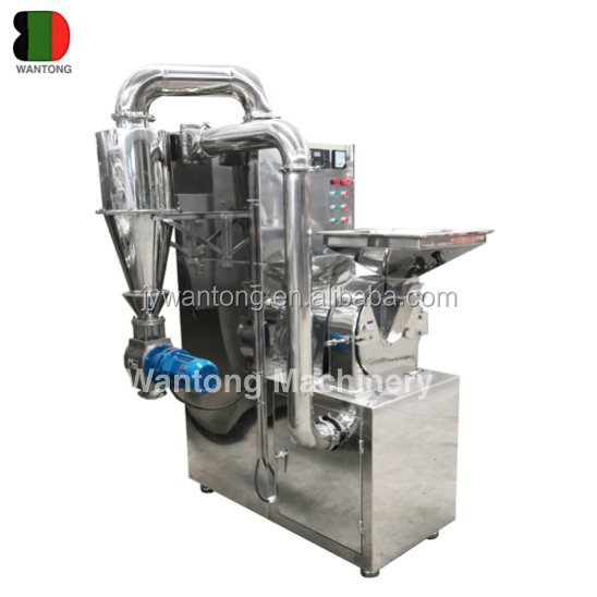 WLF mushroom turmeric coffee spice with cooling system powder grinding machine