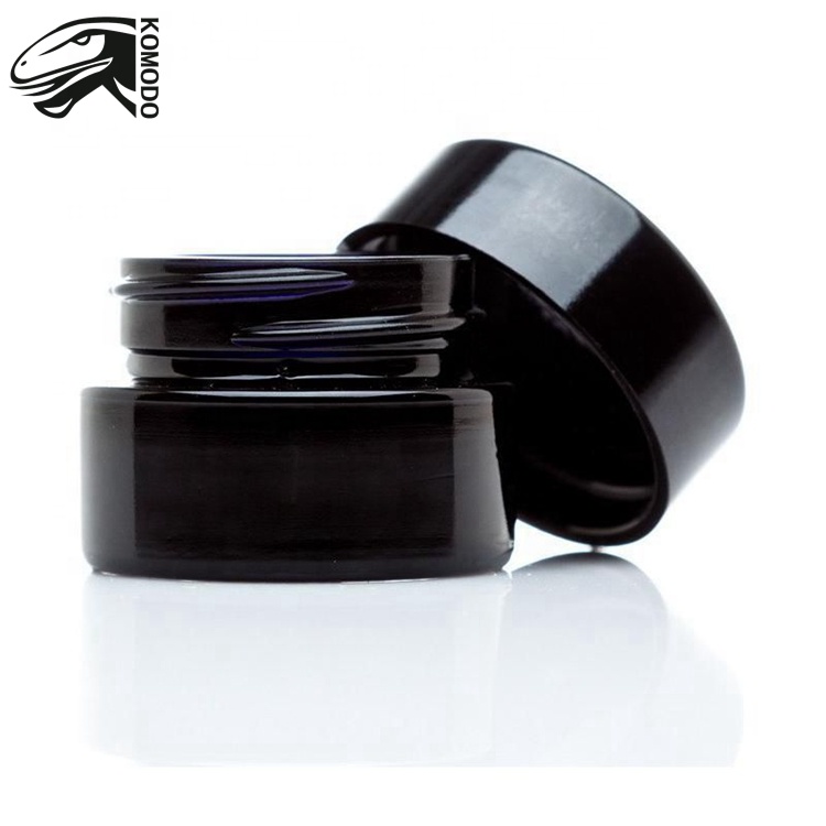 Non-Stick Bottle Jar 5ml Concentrate Empty Glass Dab New Style Cosmetic Container