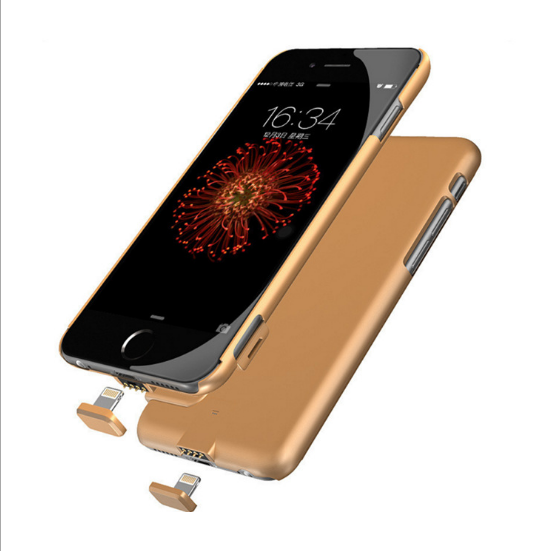 Внешнего резервного мощность банк чехол для телефона iPhone 6/7 plus, чехол для аккумулятора