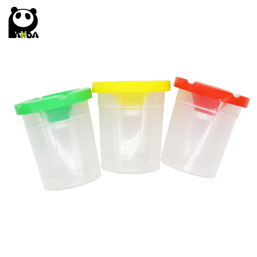 Art Tool Artist Paint Brush Clean Cup Plastic Brush Paint Wash Pot