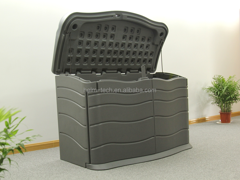 Hdpe материал прочный открытый пластиковый сад хранения дома
