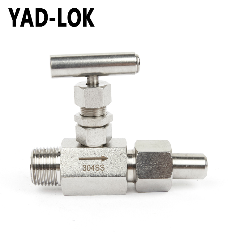 YAD-LOK нержавеющая сталь 1/4 мужской Npt 10000Psi кованый игольчатый клапан