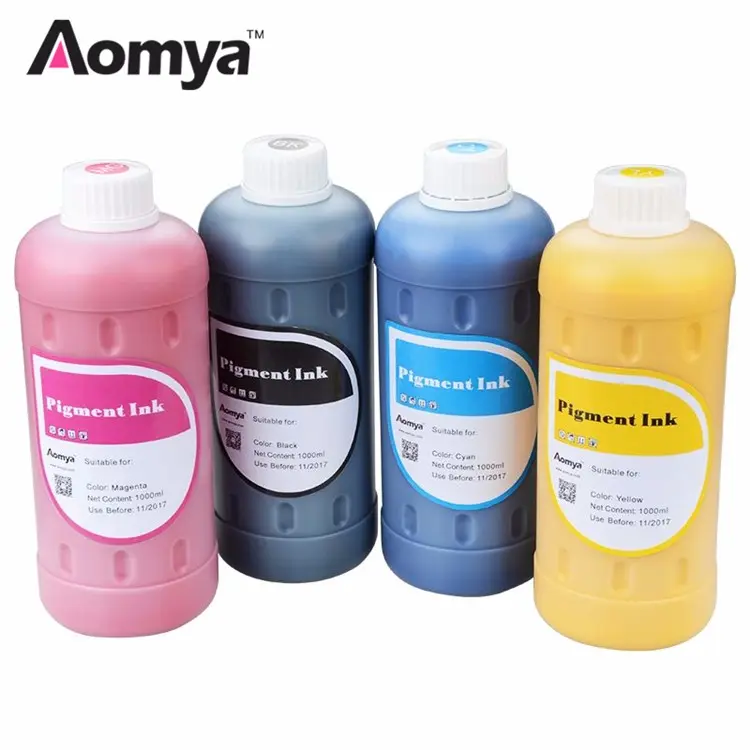 Aomya PFI-1700 PFI-1000 PFI-57 PFI710 PFI707 1000ML Pigment Ink For Canon Pro 2000 1000 4000 6000 Printer Ink