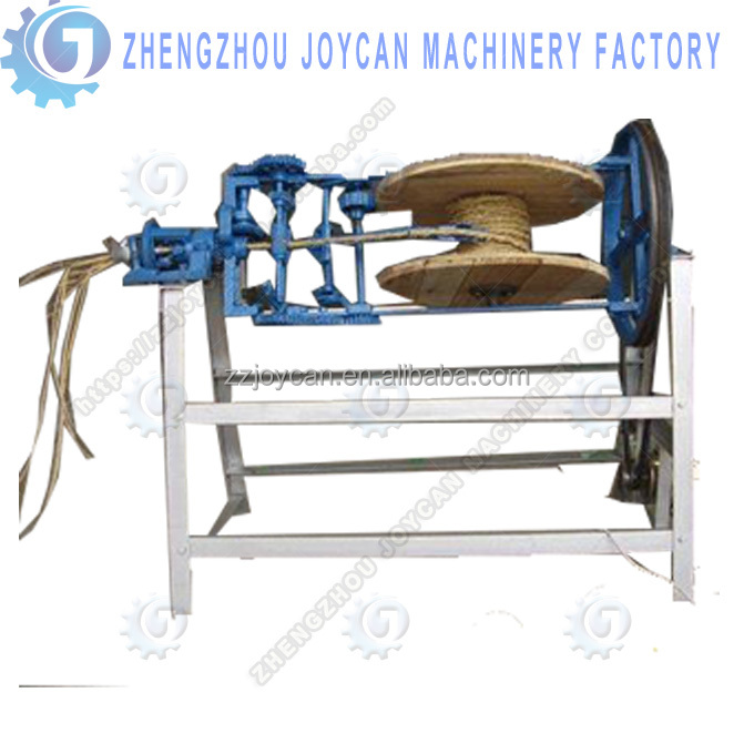 Simple Structure rope knitting machine rice straw rope making machine straw rope machine