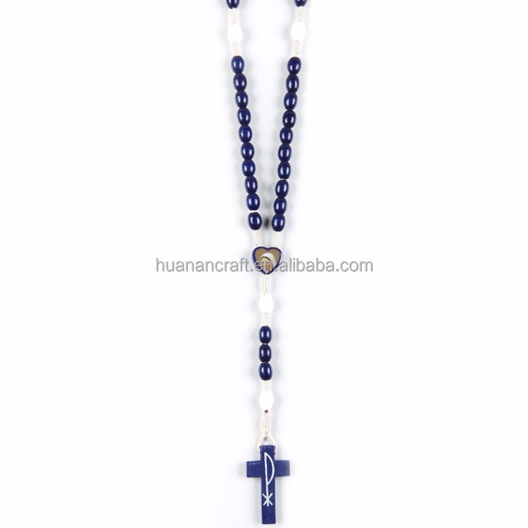 Деревянные 8 мм * 6 мм христианские подарки религиозные четки neckalce