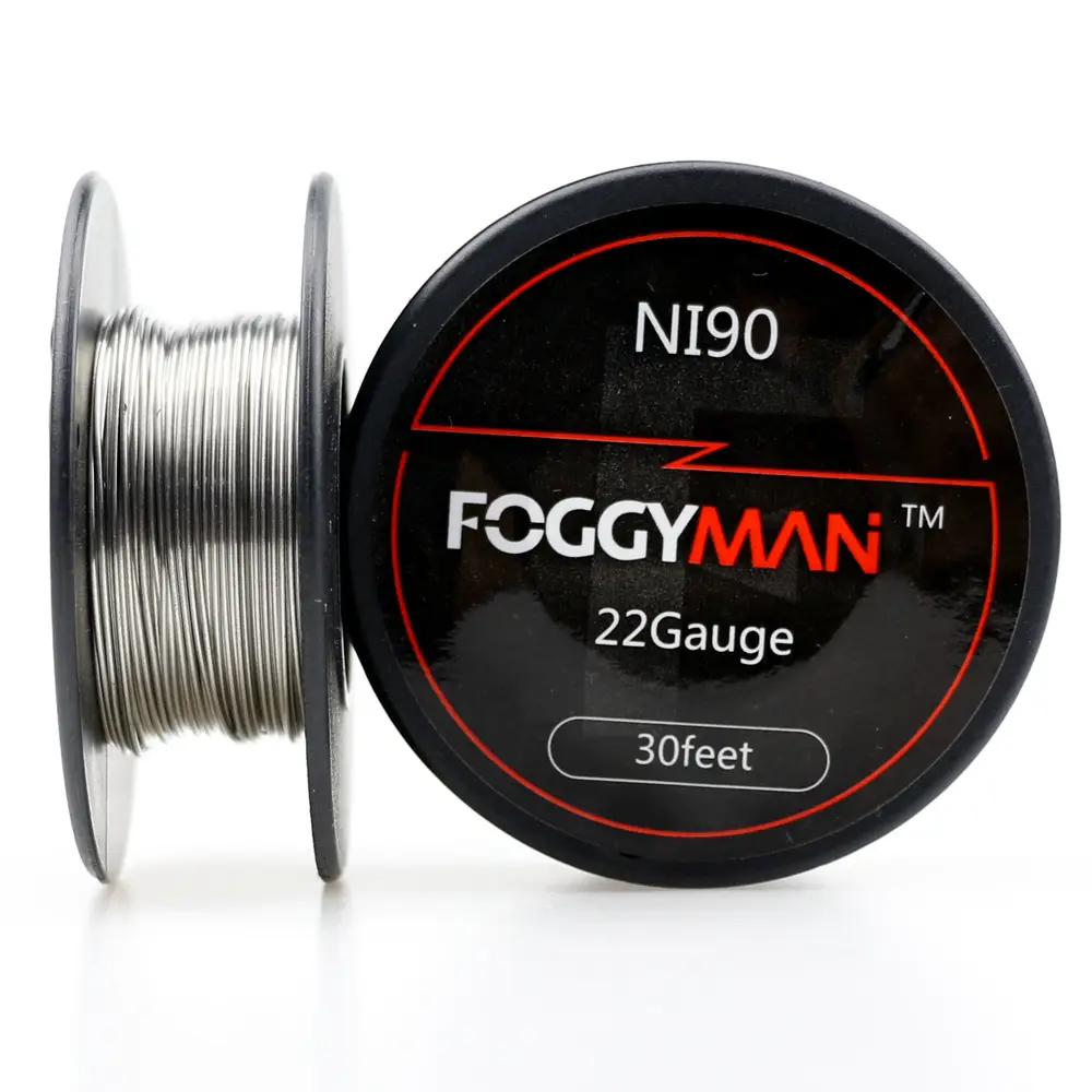 Original Foggyman Ni90 wire with 4 gauges for electronic cigarette atomizer