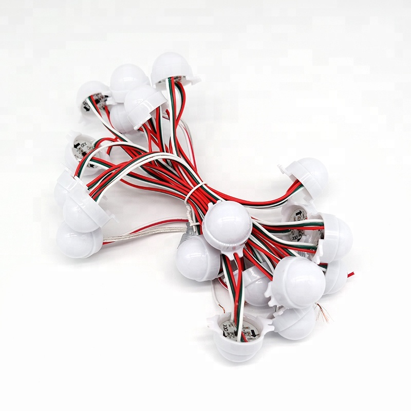 2811 custom made led light ball 30mm 3 wires full color point light 1903 RGB design KTV decorative led light