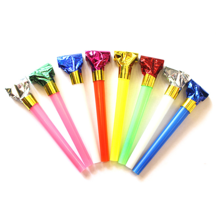 Вечеринка в честь Дня Рождения Новый год Вечеринка Noisemakers Вечеринка Blowouts Whistles