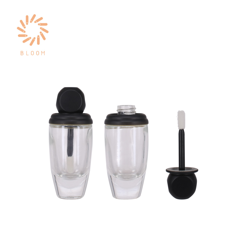Fashion Custom Cute Empty Glass Bottle Lip Gloss Tube
