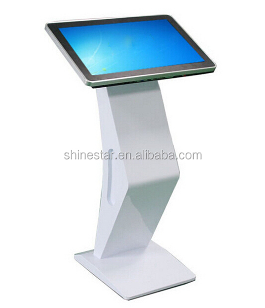 24 "дюймовый сенсорный экран компьютера киоск, digital signage киоск, емкостный сенсорный экран Сенсорное консультационное устройство