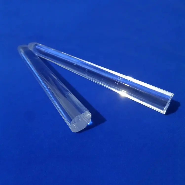 transparent high purity silica ge214 quartz rod price