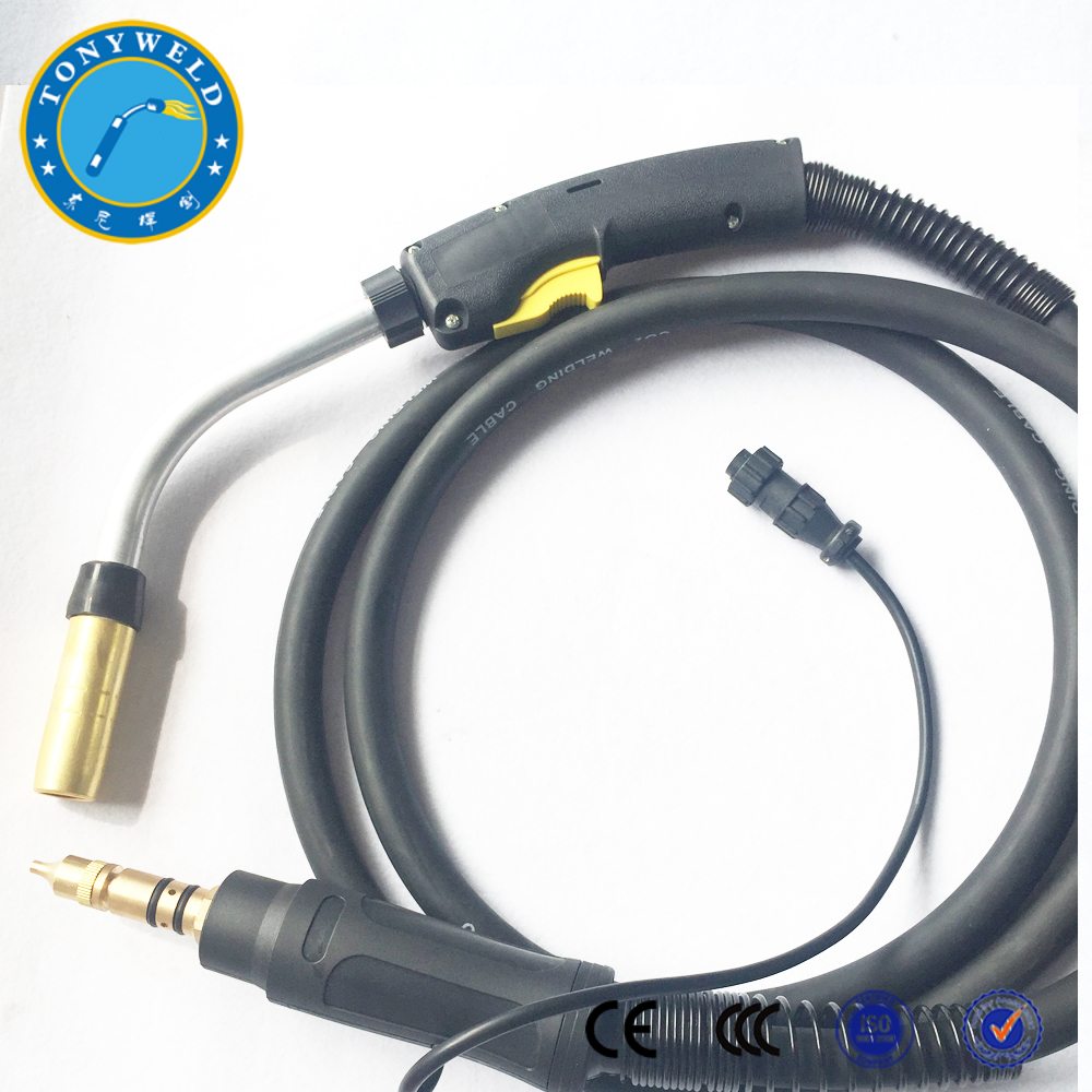 Сварочная горелка для mig torch 400A CO2, соединитель для фрезы