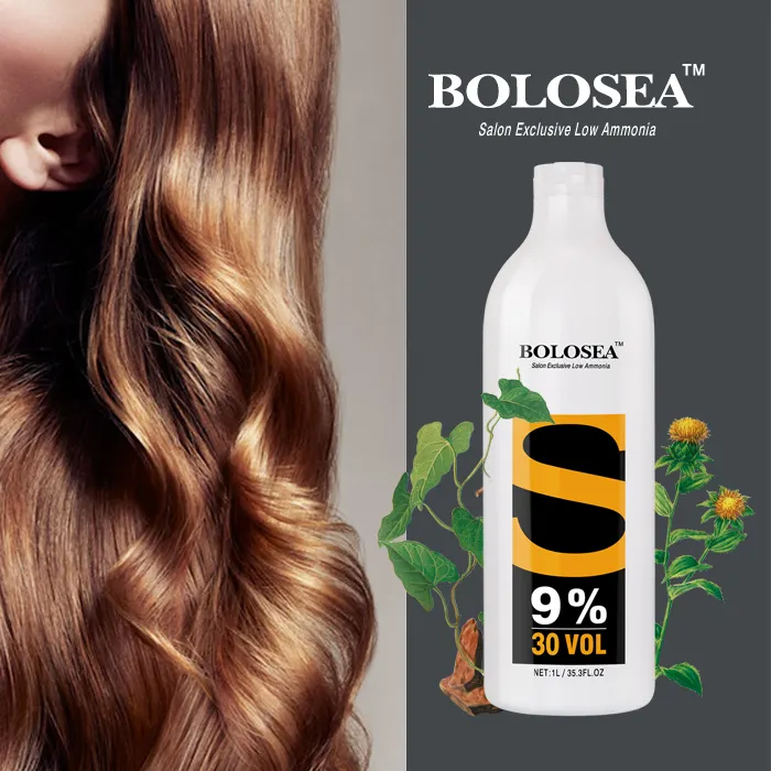 OEM Permanent Hair Color Oxident Cream Professional Hair Peroxide Cream Color Developer 3% 6% 9% 12%