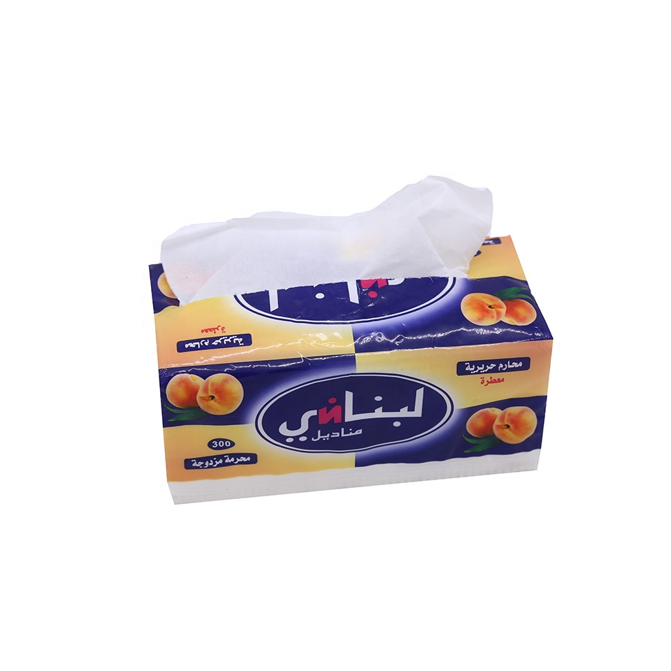 Custom logo nice clean comfortable tisue facial tissue