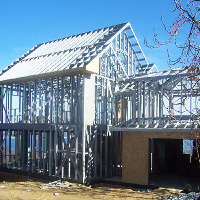 prefabricated luxury villa set steel villa house prefabricated