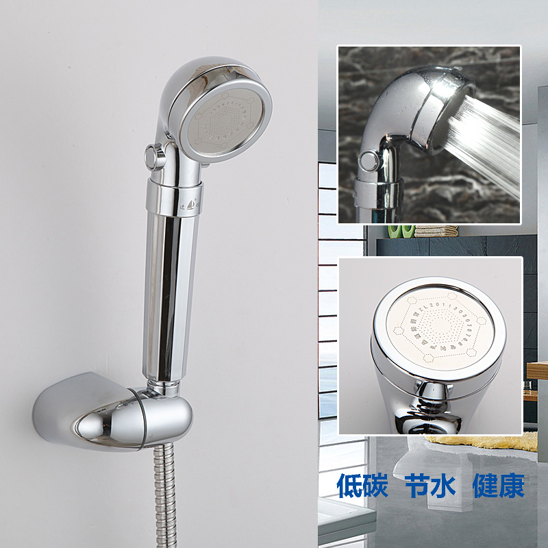 C-258 CIXI Qianyao ABS rotating rod anion functional magnetic shower head