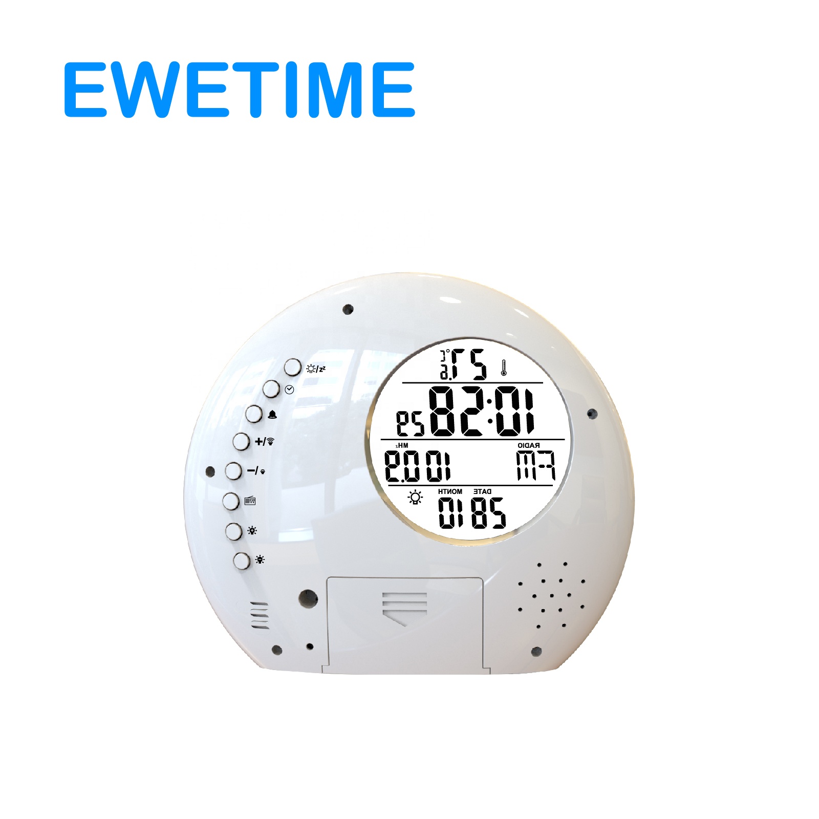 YD8256WA FM радио с Wake up Light Будильник