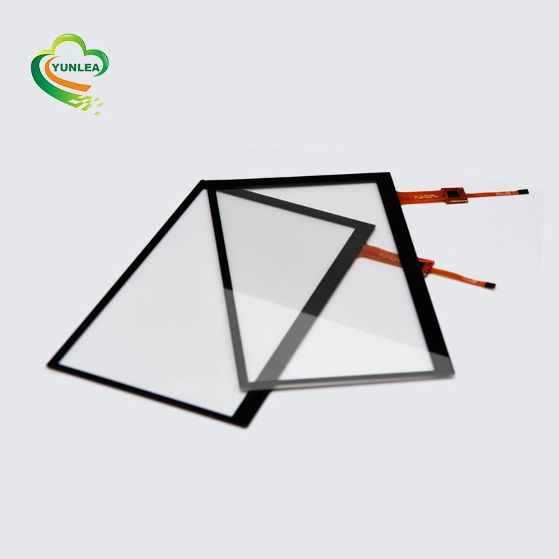 Industrial small multi transparent Glass vandal proof Custom projective Pcap kit touch screen panel capacitive