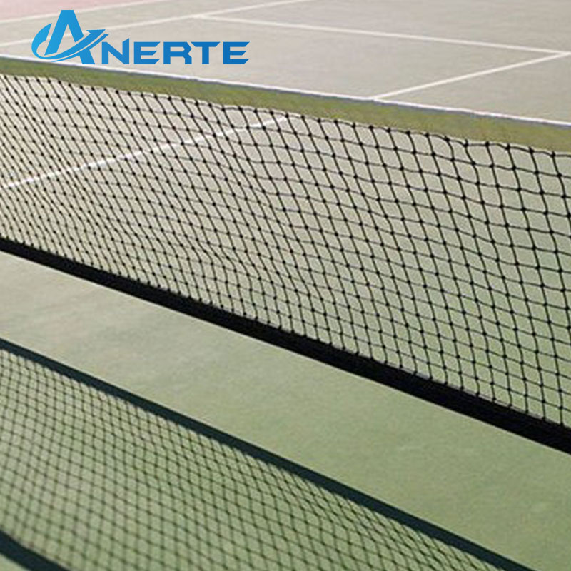 New popular best adjustable double layer portable polyethylene tennis net price