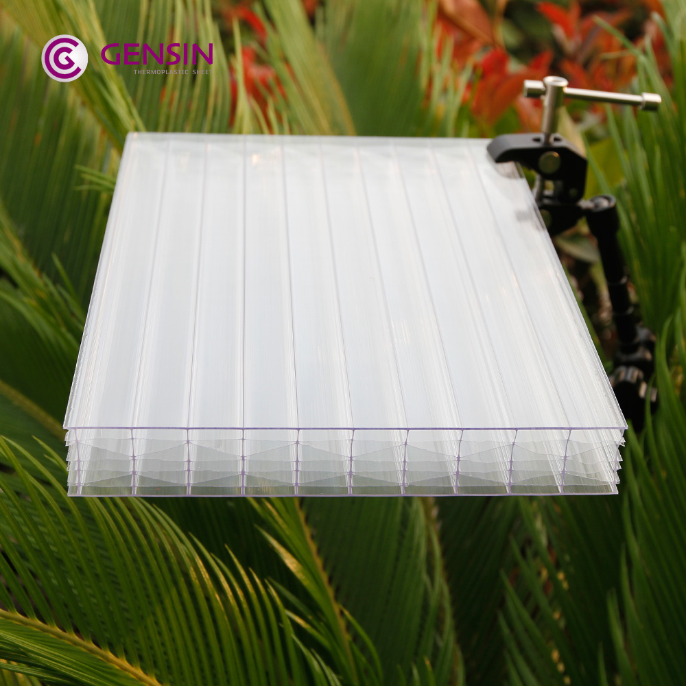10Years quality warranty 40mm 8wall Placas de Policarbonato