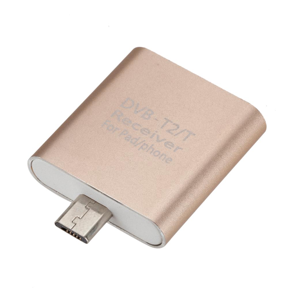 DVB-T/DVB-T2 H.265 Android TV тюнер Pad TV тюнер цифровой спутниковый приемник TV Stick Dongle приемник для телефона Android