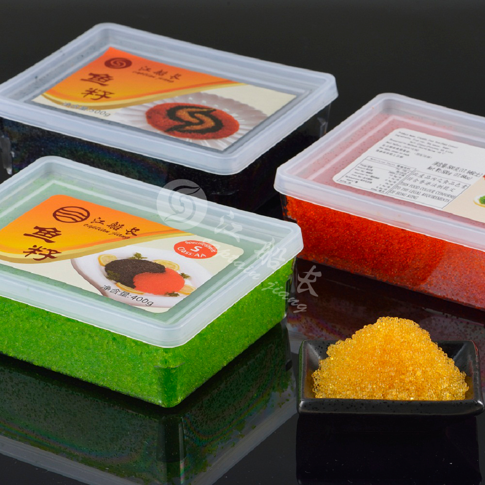 Замороженная икра мойвы tobiko икра