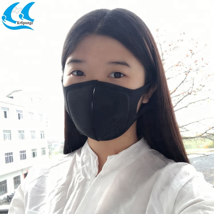 Рот маска черный PM 2,5 Анти-пыль лицо загрязнения моющийся Питта маска