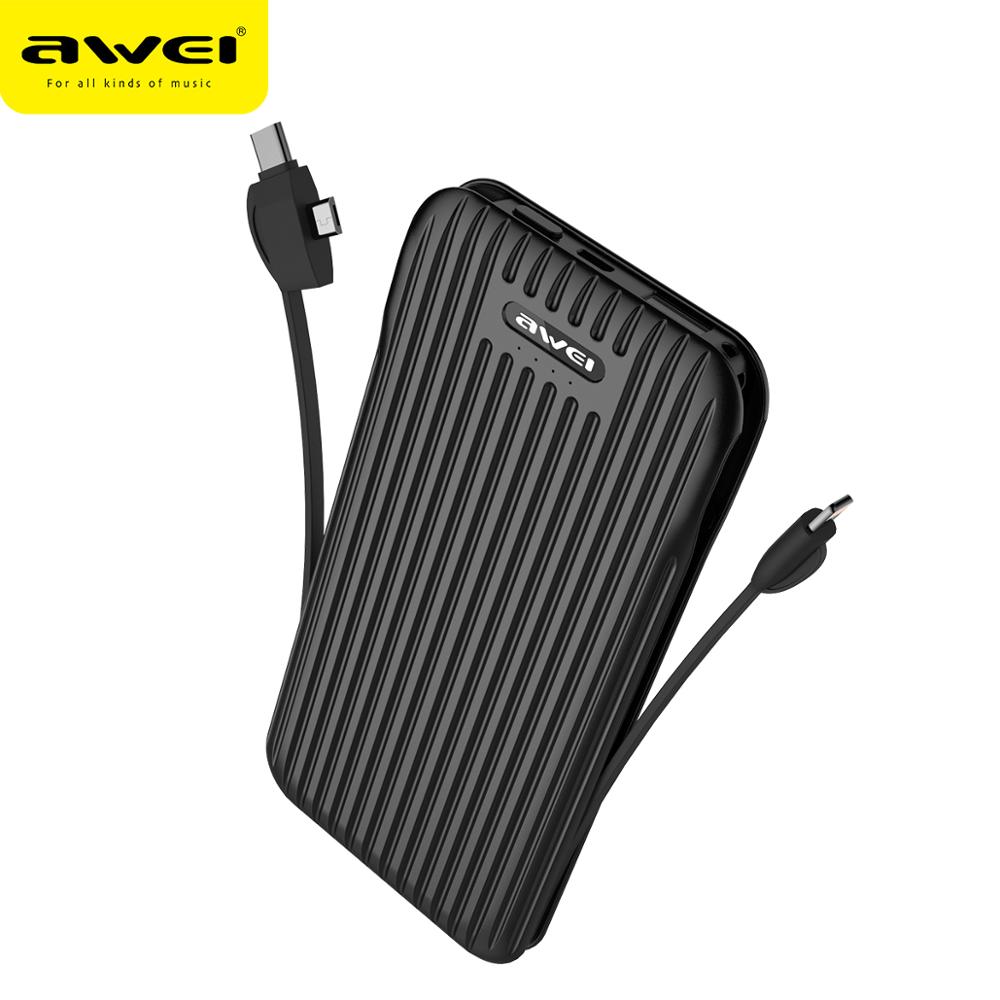 Оптовая продажа наушники-вкладыши awei power bank P80K