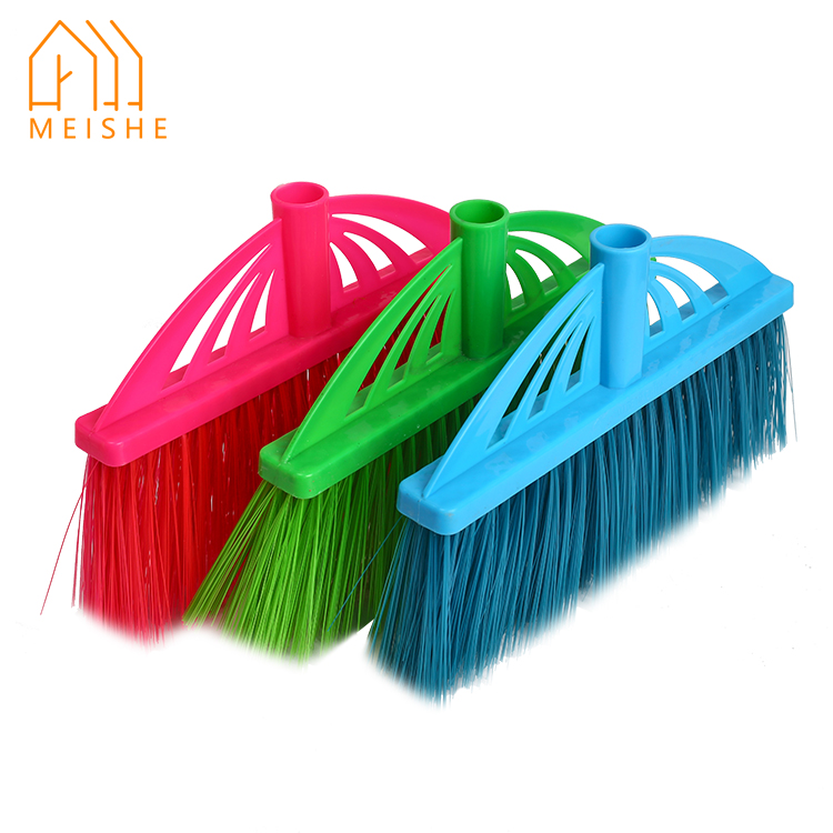Chinese supplier floor cleaning outdoor plastic PET side broom brush
