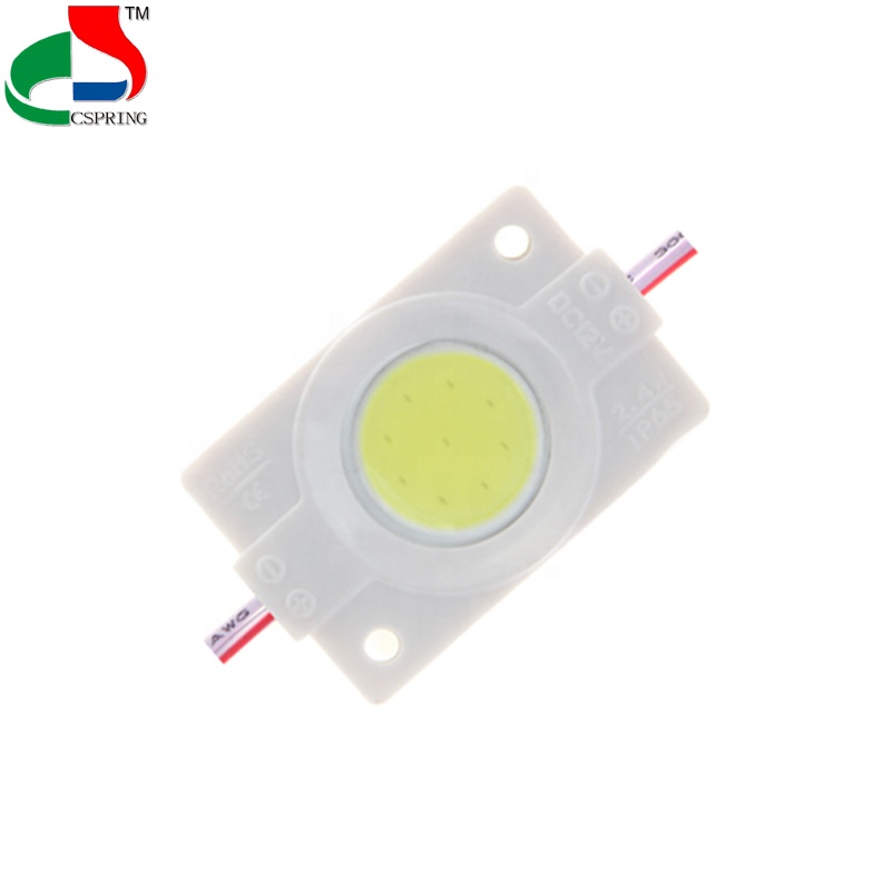 Изготовленный На Заказ COB модуль 12v 2,4 Вт 120lm IP65 холодный белый зеленый светодиод cob модуль с 3 летами гарантированности