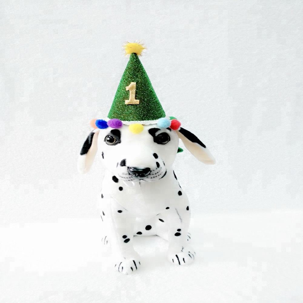 Dog Birthday accessory Hat Pets birthday adjustable headband pet birthday supplies
