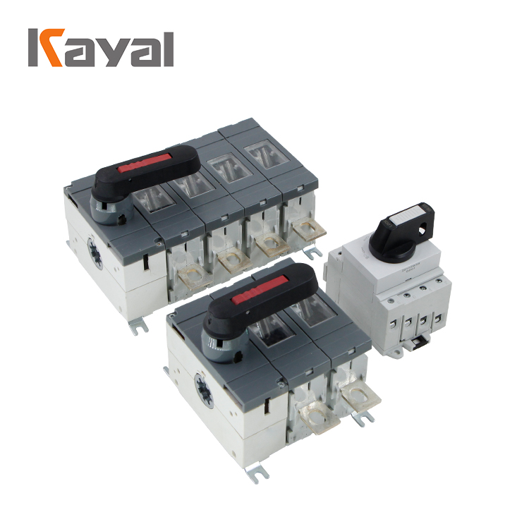 Free Sample 2P 4P `6A 25A 32A 160A 250A IP20 1000V DC Solar Isolation Isolator Switch Top Quality