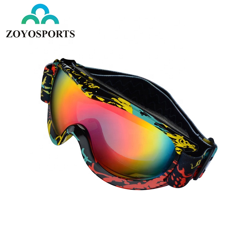 ZOYOSPORTS мужчины женщины унисекс лыжные лыжи очки Анти-туман снег очки для сноубординга