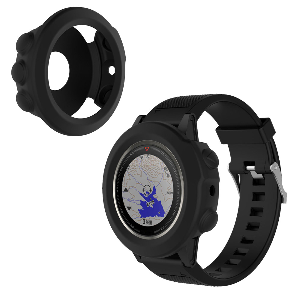 Чехлы Tschick для Garmin Fenix 5, силиконовые чехлы (фитнес-трекер в комплект не входит)