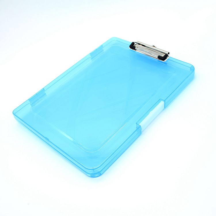 Customized Stationary Plastic Clipboard Storage File Box