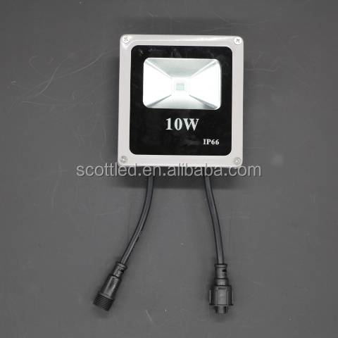 WS2811 12V 10W умный RGB прожектор светильник RGB отражатель IP66 Открытый
