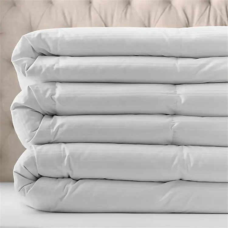100% cotton king size comforter bedding sets Luxury hotel duvet insert  quilt  Down Comforters