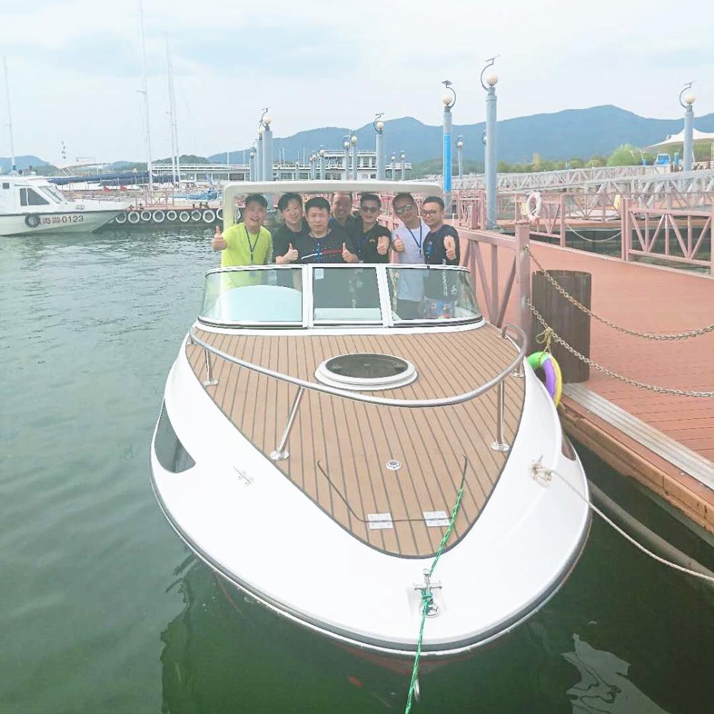 Flit 7,3 м frp сосуд спортивная яхта лодки морские наружные моторные корабли