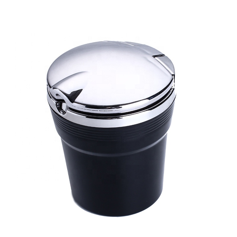 Hot sale Stainless Steel LED portable Truck Led car Ashtray